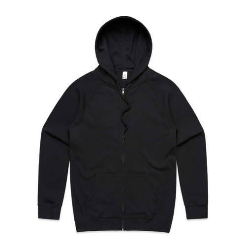 BLACK supply-zip-hood-black